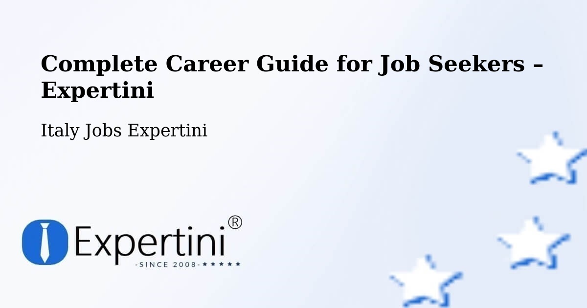 Career Guide for Job Seekers – Bianzone - Bianzone, Italy Jobs Expertini